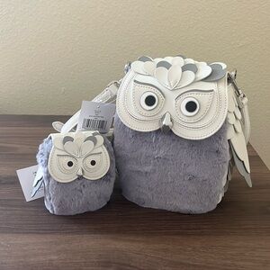 Kate spade owl purse and owl keychain
